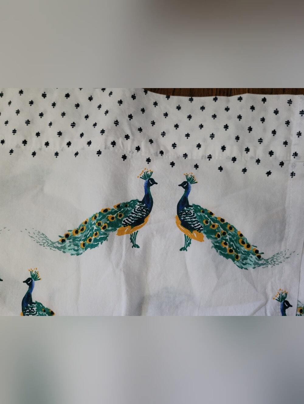 Target Opalhouse Jungalow Peacock 100% Cotton Queen Size Sheet Set - Picture 2 of 4